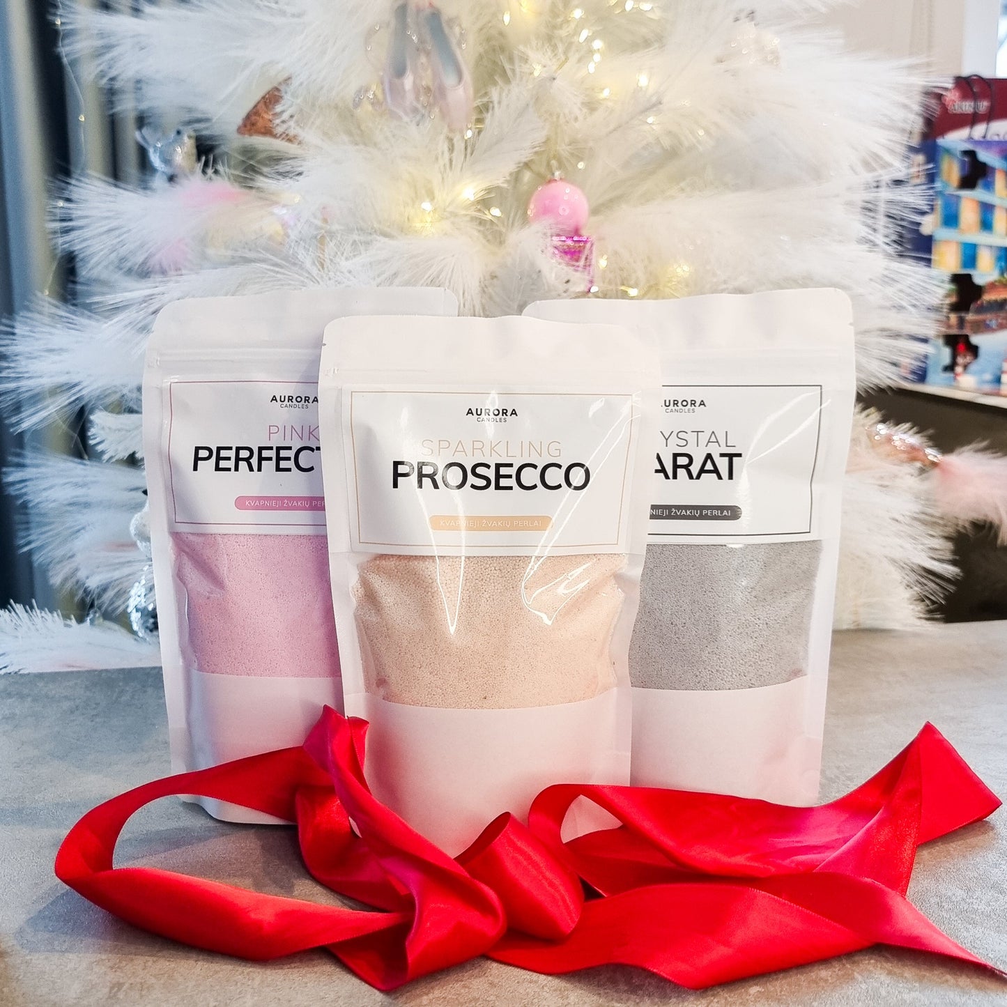 MIX set - 3 scented candle pearls