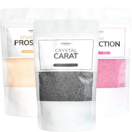 MIX set - 3 scented candle pearls