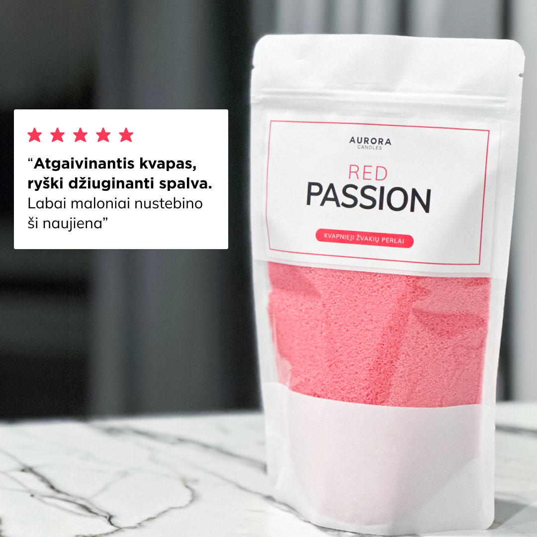 MEGA set - 4 scented candle pearls